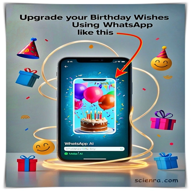 Generating Unique Meta AI Birthday Wishes Images from WhatsApp